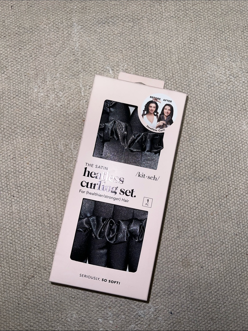 BNIB Kitsch Satin Heatless Curling Set